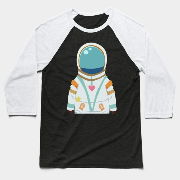 Adachi to Shimamura - Space Suit Girl Yashiro Ver.2 Baseball T-Shirt by Dokey4Artist